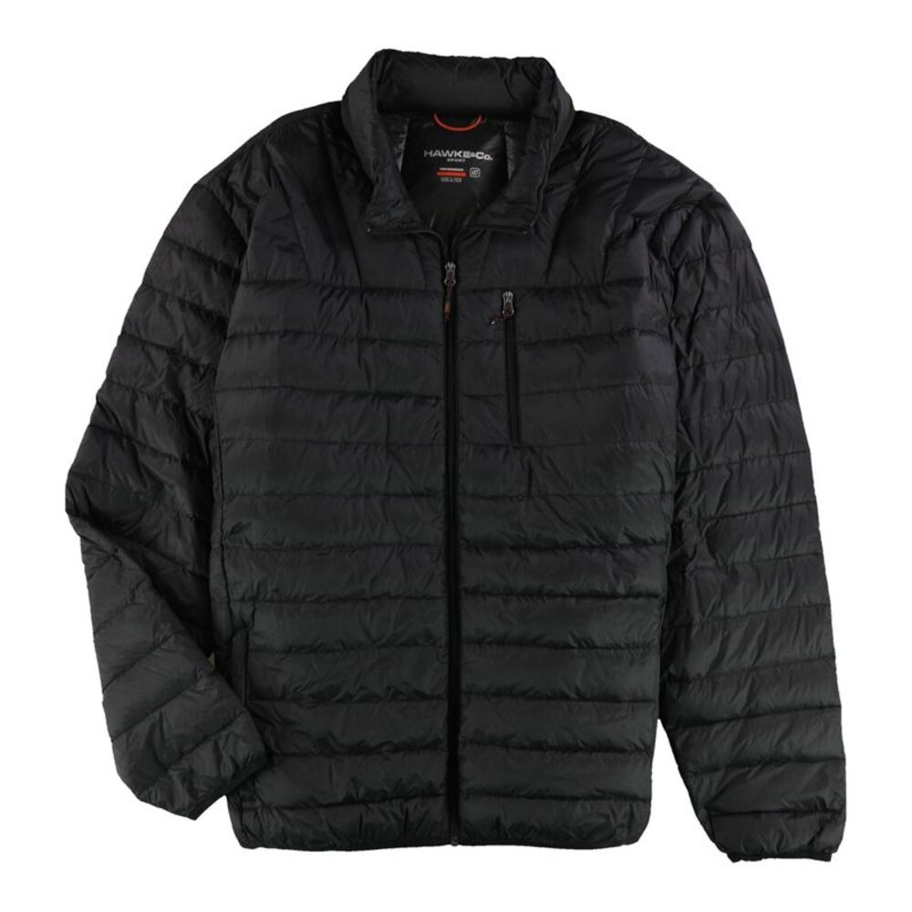 Hawke & Co. Mens Packable Down Quilted Jacket, , M, DM